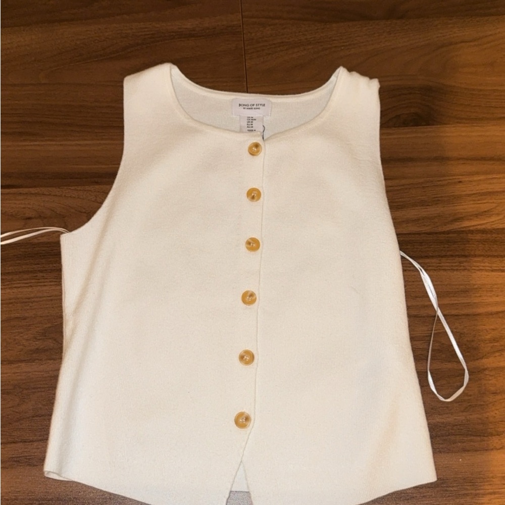 Song of Style Ivory Knit Top
